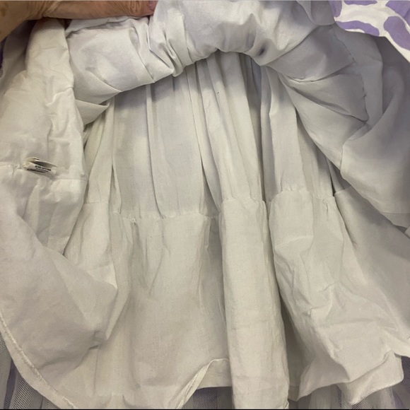 The Children’s Place white & Purple 👗 6X-7 - Picture 9 of 11